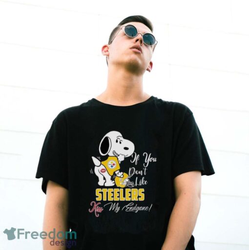 Nfl Pittsburgh Steelers Snoopy Dog Kiss My Endgone Shirt Product Photo 3