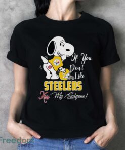 Nfl Pittsburgh Steelers Snoopy Dog Kiss My Endgone Shirt Product Photo 4