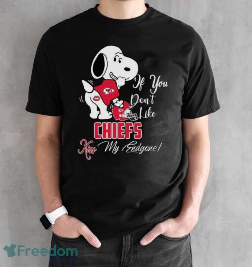 Nfl San Francisco 49ers Snoopy Dog Kiss My Endgone Shirt Product Photo 2