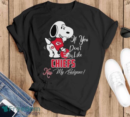 Nfl San Francisco 49ers Snoopy Dog Kiss My Endgone Shirt Product Photo 1