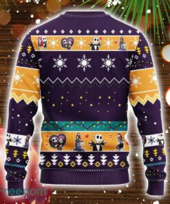 Nightmare Before Christmas Jack Skellington Sally Ugly Christmas Sweater Amazing Gift Family Christmas Gift Product Photo 1