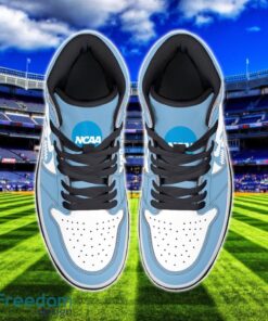 North Carolina Tar Heels Air Jordan 1 Shoes Sport Hightop Sneakers For Men And Women Custom Name Product Photo 3