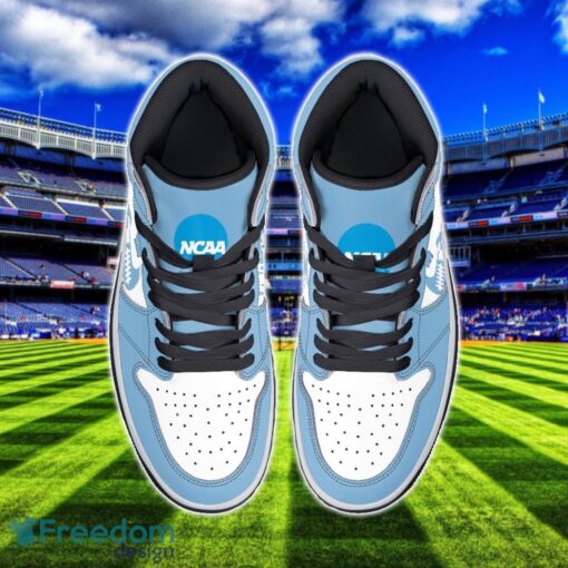 North Carolina Tar Heels Air Jordan 1 Shoes Sport Hightop Sneakers For Men And Women Custom Name Product Photo 3