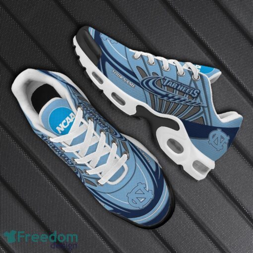 North Carolina Tar Heels TN Shoes Custom Name Shoes Fans Sneakers Shoes Product Photo 2