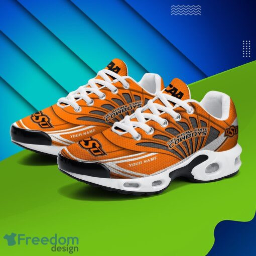 Oklahoma State Cowboys Air Cushion Sports Shoes Custom Name Gift For Fans Men Women Shoes Product Photo 2