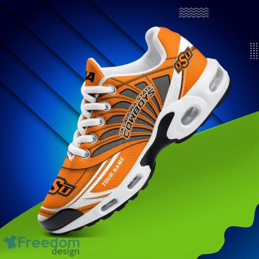 Oklahoma State Cowboys Air Cushion Sports Shoes Custom Name Gift For Fans Men Women Shoes Product Photo 1