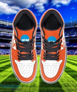 Oklahoma State Cowboys Air Jordan 1 Shoes Sport Hightop Sneakers For Men And Women Custom Name Product Photo 3