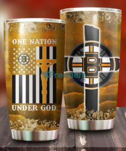 One Nation Under God Boston Bruins NHL Tumbler For Everyone