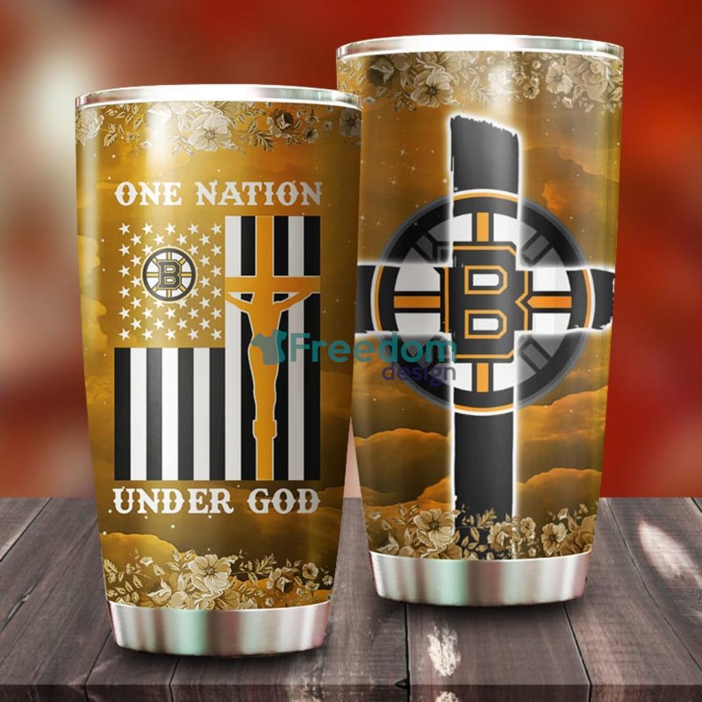 One Nation Under God Boston Bruins NHL Tumbler For Everyone image One Nation Under God Boston Bruins NHL Tumbler For Everyone Product Photo 1