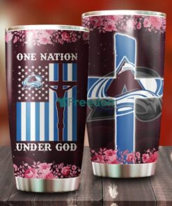One Nation Under God Colorado Avalanche NHL Tumbler For Everyone