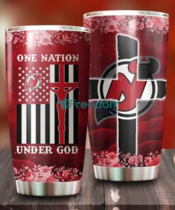One Nation Under God New Jersey Devils NHL Tumbler For Everyone