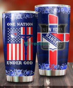 One Nation Under God New York Rangers NHL Tumbler For Everyone