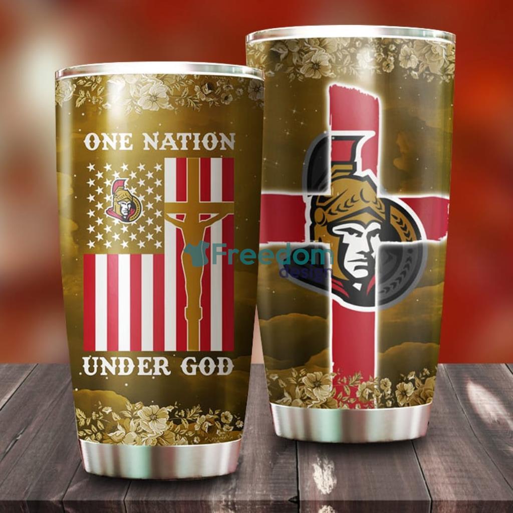 One Nation Under God Ottawa Senators NHL Tumbler For Everyone image One Nation Under God Ottawa Senators NHL Tumbler For Everyone Product Photo 1