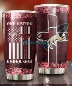 One Nation Under God Phoenix Coyotes NHL Tumbler For Everyone