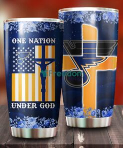 One Nation Under God St. Louis Blues NHL Tumbler For Everyone