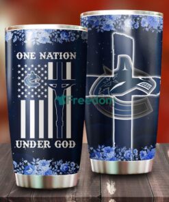 One Nation Under God Vancouver Canucks NHL Tumbler For Everyone