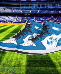 Orlando Magic Air Jordan 1 Shoes Sport Hightop Sneakers For Men And Women Custom Name Product Photo 2