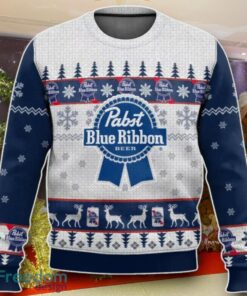 Pabst Blue Ribbon Beer Ugly Sweater Unique Gift For Men And Women
