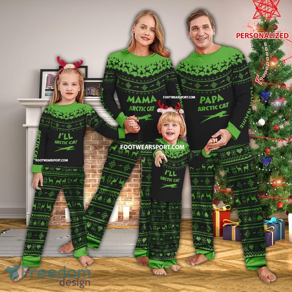 Papa Mama Arctic Cat Car Racing Xmas Pajamas Set Family For Men Women Children image Papa Mama Arctic Cat Car Racing Xmas Pajamas Set Family For Men Women Children - Papa Mama Arctic Cat Car Racing Xmas Pajamas Set Family For Men Women Children