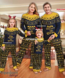 Papa Mama Corona Extra Beer Xmas Pajamas Set Family For Men Women Children