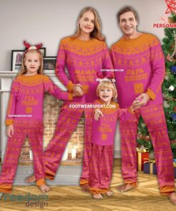 Papa Mama Dunkin’ Donuts Family Pajamas Set Gift Christmas