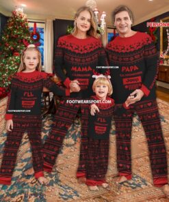 Papa Mama Jeep Gladiator Car Racing Xmas Family Pajamas Set For Men Women Children