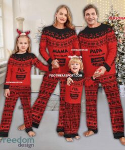 Papa Mama Jeep Wrangler Car Racing Pajamas Set Family Gift Christmas