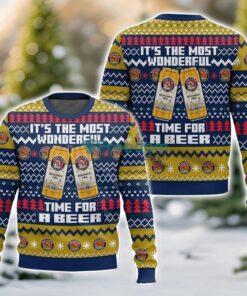 Paulaner It’s the Most Wonderful time for a Beer 3D Ugly Christmas Sweater Unisex Sweater Christmas Gift