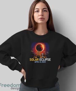 Peanuts Charlie Brown And Snoopy Watching Solar Eclipse April 8, 2024 Shirt - Sweatshirt