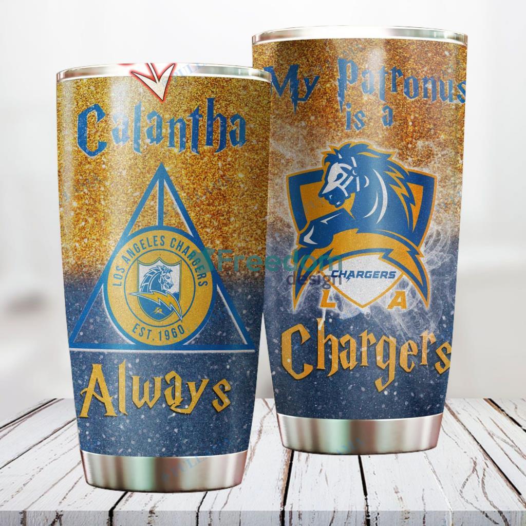 Personalized NFL Los Angeles Chargers Harry Potter Always Deathly Hallows Custom Name Stainless Steel Tumbler Best Gift image Personalized NFL Los Angeles Chargers Harry Potter Always Deathly Hallows Custom Name Stainless Steel Tumbler Best Gift Product Photo 1
