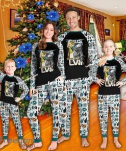 Philadelphia Eagles Super Bowl Christmas Pajamas Set Family Kid Men Women