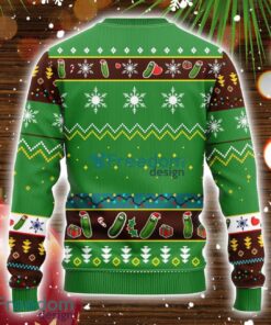 Pickle Rick Rick And Morty Ugly Christmas Sweater Green 1 Amazing Gift Idea Christmas Gift Product Photo 2