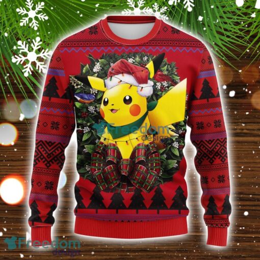 Pikachu Cute Noel Mc Ugly Christmas Sweater Christmas Gift Product Photo 1