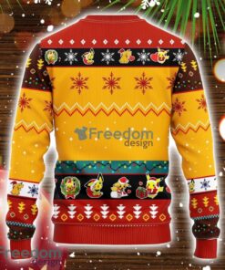 Pikachu Pokemon Ugly Christmas Sweater Yellow 1 Amazing Gift Idea Christmas Gift Product Photo 2