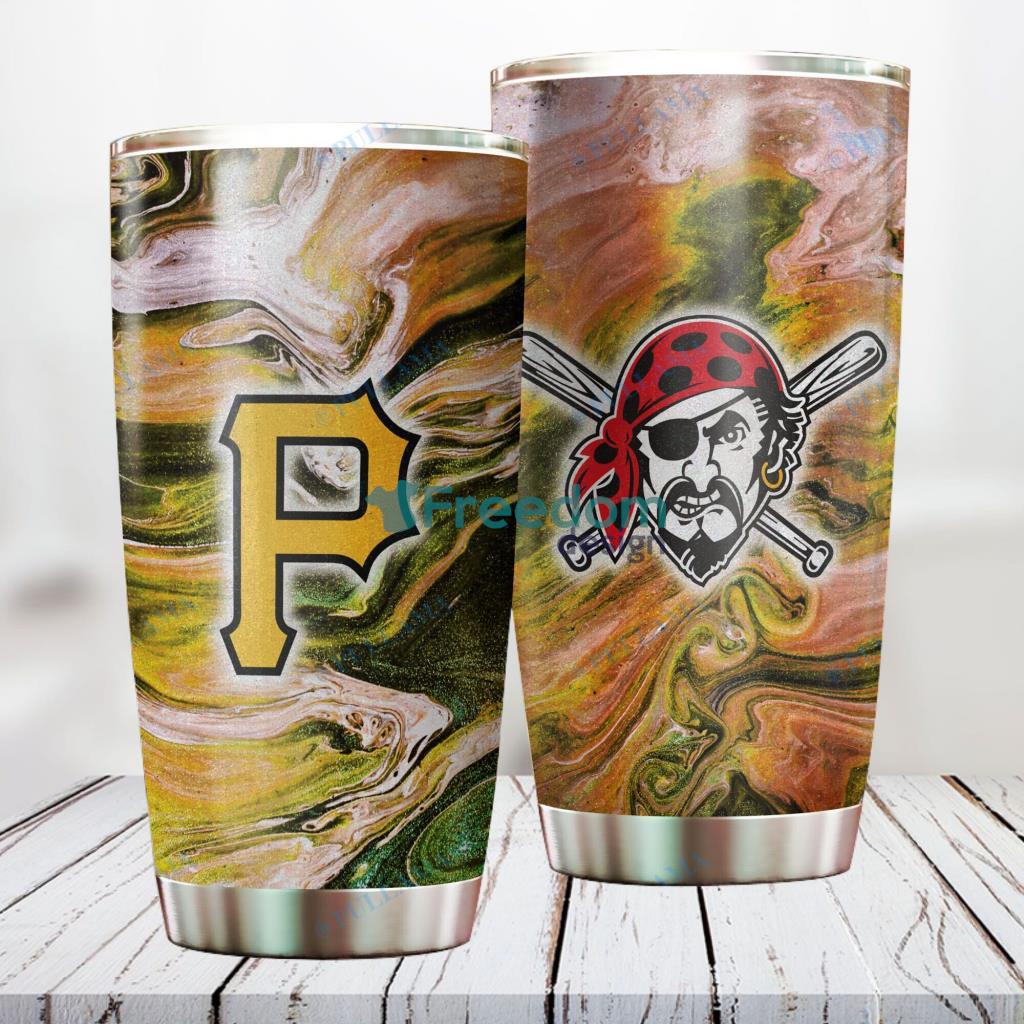 Pittsburgh Pirates Stainless Steel Tumbler Best Gift image Pittsburgh Pirates Stainless Steel Tumbler Best Gift Product Photo 1