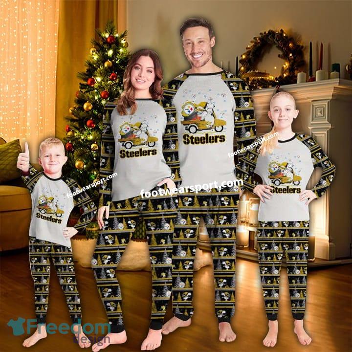 Pittsburgh Steelers Christmas Xmas Family Pajamas Set For Men Women Kid image Pittsburgh Steelers Christmas Xmas Family Pajamas Set For Men Women Kid - Pittsburgh Steelers Christmas Xmas Family Pajamas Set For Men Women Kid