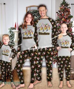 Pittsburgh Steelers Friends Christmas Xmas Family Pajamas Set For Men Women Kid