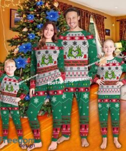 Pittsburgh Steelers Love Christmas Xmas Family Pajamas Set For Men Women Kid
