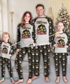 Pittsburgh Steelers Merry Christmas Xmas Pajamas Set Family Gift Christmas