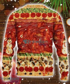 Pizza 3D Ugly Christmas Sweater Amazing Gift Idea Christmas Gift Product Photo 2