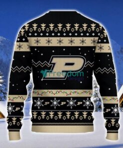 Purdue Boilermakers Santa Claus Ugly Christmas Sweater Christmas Gift 3D Sweater Product Photo 2