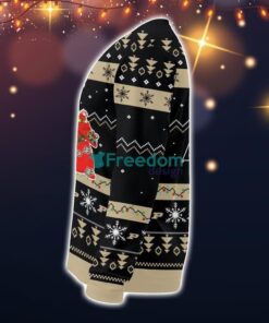 Purdue Boilermakers Santa Claus Ugly Christmas Sweater Christmas Gift 3D Sweater Product Photo 3