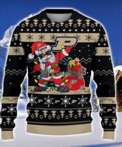 Purdue Boilermakers Santa Claus Ugly Christmas Sweater Christmas Gift 3D Sweater