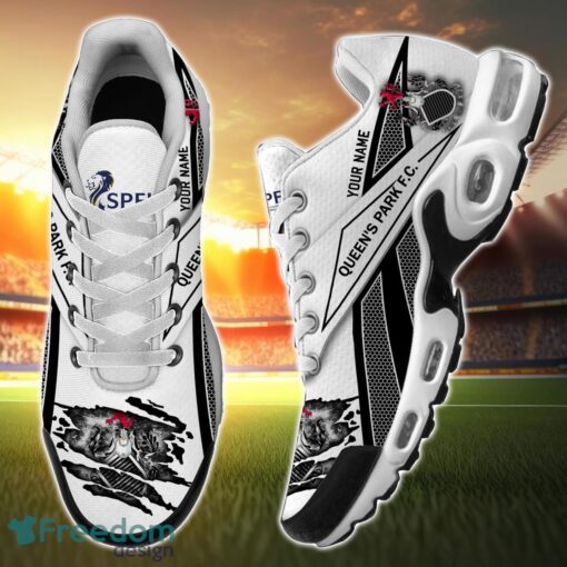 Queen’s Park F.C. Air Cushion Sports Shoes Custom Name Gift TN Shoes Sneakers For Fans Men Women Team Shoes Product Photo 2