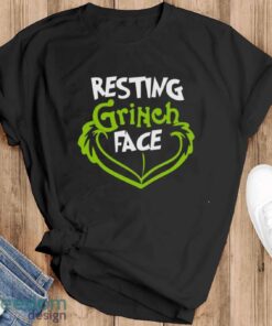 Resting Grinch Face Shirt, Merry Grinchmas T-Shirt, Grinch Christmas Shirt