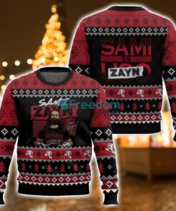 Sami Zayn 3D Ugly Christmas Sweater Unisex Sweater Christmas Gift