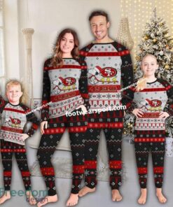 San Francisco 49ers Stay Warm Christmas Gift Xmas Pajamas Set Family Gift Christmas