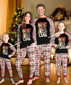 San Francisco 49ers Super Bowl Ugly Christmas Pajamas Set Family Kid Men Women