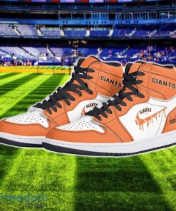 San Francisco Giants Air Jordan 1 Shoes Sport Hightop Sneakers For Men And Women Custom Name Product Photo 2