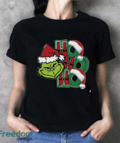 Santa Grinch Shirt, Grinchmas Shirt, Ho Ho Ho T-Shirt, Family Christmas Movie Tee - Ladies T-Shirt